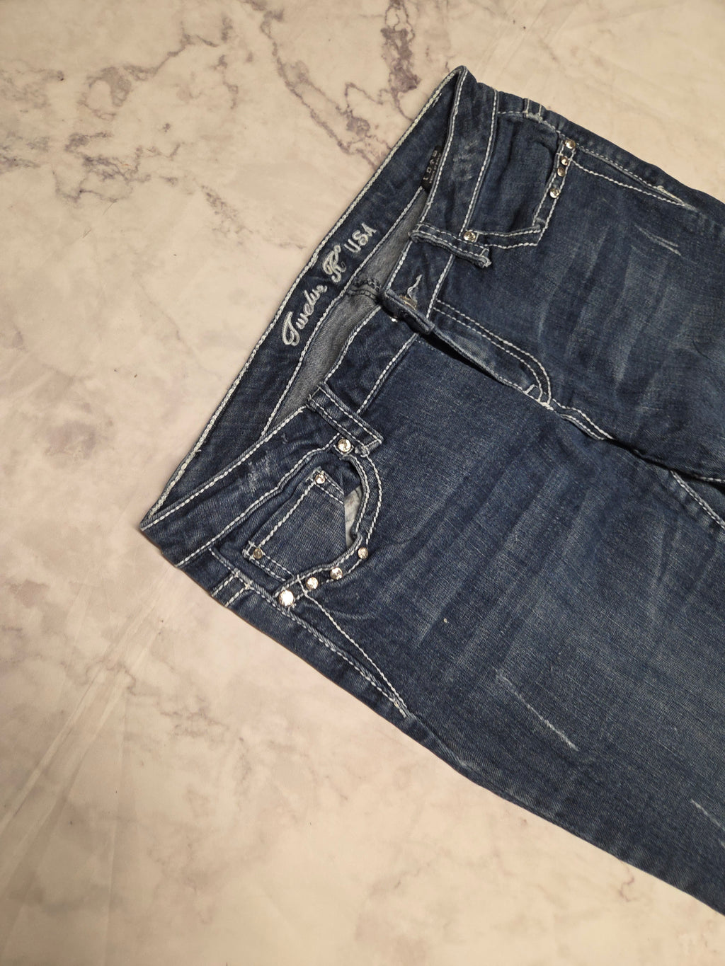 Vintage Y2K bootcut/flared damen jeans 2 1 8