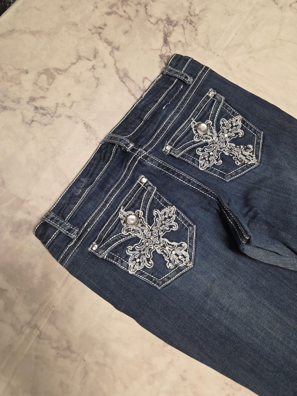 Vintage Y2K bootcut/flared damen jeans 2 1 8